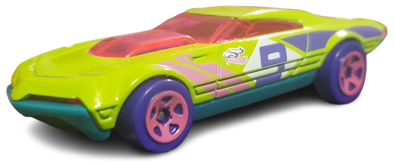 Hot Wheels 2025 - Theme / Easter / Spring Series 1/5 - Muscle Speeder - Green - Special 5 Cars Series