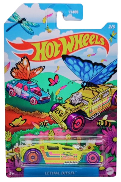 Hot Wheels 2025 - Theme / Easter / Spring Series 2/5 - Lethal Diesel - Yellow - Special 5 Cars Series