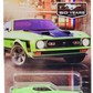 Hot Wheels 2025 - Theme / Mustang 60 Years Anniversary Series 3/5 - '71 Mustang Mach I - Grabber Lime Green - C5 Wheels - Walmart Exclusive