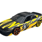 Hot Wheels 2025 - Theme / Neon Speeders 1/8 / Mix 2 - '98 Honda Prelude - Matte Black / GReddy Graphics - Neon Speeders 6-Spoke (NS6) Wheels - Walmart Exclusive