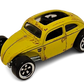Hot Wheels 2024 - Theme Series / Transformers 1/5 - Custom Volkwagen Beetle (Bumblebee) - Yellow / Rusty Edges - Walmart Exclusive