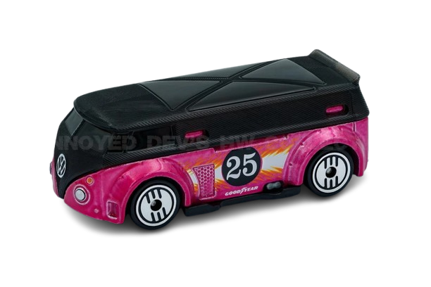 Hot Wheels 2025 - Ultra Hots 2/8 - Volkswagen T1-GTR - Pink - UH Wheels - Target Exclusive - Retro Ultra Hots Blister Card