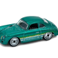 Hot Wheels 2025 - Ultra Hots 5/8 - Porsche 356 Outlaw - Spectraflame Green - UH Wheels - Target Exclusive - Retro Ultra Hots Blister Card