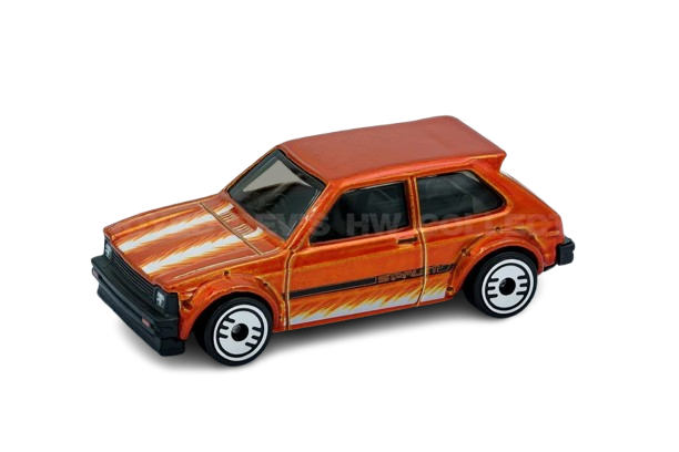 Hot Wheels 2025 - Ultra Hots 7/8 - '81 Toyota Starlet KP61 - Spectraflame Orange - UH Wheels - Target Exclusive - Retro Ultra Hots Blister Card