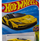 Hot Wheels 2026 - Collector # 002/250 - Exoticars 1/10 - '16 Lamborghini Centenario Roadster - Yellow (Giallo Orion) - PR5 Wheels - USA '2026' Card