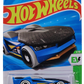Hot Wheels 2026 - Collector # 007/250 - HW EV 1/10 - Solar Reflex - Blue / Yellow Base - White Aero Disc Wheels &amp; Tires - USA Card