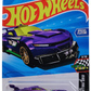 Hot Wheels 2026 - Collector # 024/250 - HW Starting Grid 3/10 - Track Ripper - Metalflake Purple - Gold 10 Spokes - USA Card