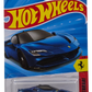 Hot Wheels 2026 - Collector # 041/250 - Ferrari 1/5 - Ferrari SF90 Stradale - Metalflake Blue (Blu Tour de France) - 10 Spoke Wheels - USA '2026' Card