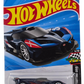Hot Wheels 2026 - Collector # 050/250 - HW Starting Grid 4/10 - Bugatti Bolide - Metalflake Navy Blue - White 10 Spoke Wheels - USA '2026' Card