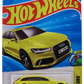 Hot Wheels 2026 - Collector # 066/250 - HW Euro 2/10 - '17 Audi RS 6 Avant - Yellow - Black Y5 Wheels - USA '2026' Card