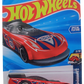 Hot Wheels 2026 - Collector # 077/250 - Drag Racers 2/10 - Supercharger - Red - USA 'NHRA 75th' Card