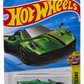 Hot Wheels 2026 - Collector # 101/250 - Exoticars 7/10 - '17 Pagani Huayra Roadster - Metalflake Green - CBJ5 Wheels - USA '2026' Card