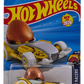 Hot Wheels 2026 - Collector # 103/250 - Drag Racers 4/10 - New Models - Eggshellracer - Metalflake Burnt Orange, ZAMAC & Yellow - White & Yellow AeroDisc Wheels - USA '2026' Card