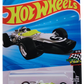 Hot Wheels 2025 - Collector # 193/250 - HW Race Day 8/10 - '68 Lotus Type 49 - ZAMAC / #5 - L4 Wheels - Kroger Exclusive - USA Card