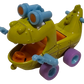 Hot Wheels 2026 - Premium / Pop Culture / Mix 1 / RugRats - Reptar Wagon / Remorque - Green - Metal/Metal & Real Riders - Thick Blister Card