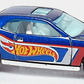 Hot Wheels 2012 - Collector # 175/247 - HW Racing 5/10 - '08 Dodge Challenger SRT8 - Blue / Hot Wheels # 3 - USA Card