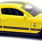 Hot Wheels 2010 - Collector # 009/240 - New Models 09/44 - '10 Ford Shelby GT500 - Yellow - USA Card