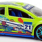 Hot Wheels 2015 - Collector # 078/250 - HW Off-Road / Road Rally - '12 Ford Fiesta - Lime Green - USA 'Showdown' Card with Factory Set Sticker