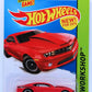 Hot Wheels 2014 - Collector # 229/250 - HW Workshop / Then And Now - New Models - '14 COPO Camaro - Red - USA
