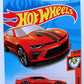 Hot Wheels 2018 - Collector # 050/365 - Muscle Mania 8/10 - 2018 Camaro SS (Hot Wheels Special Edition) - Metallic Orange - International Card