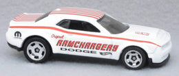 Hot Wheels 2022 - Collector # 198/250 - HW Drag Strip 4/10 - '18 Dodge Challenger SRT Demon - White / Ramchargers - USA