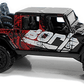 Hot Wheels 2022 - Collector # 026/250 - Baja Blazers 4/10 - '20 Jeep Gladiator - Black / Borla - USA Card