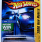 Hot Wheels 2006 - Collector # 037/223 - New Models 37/38 - '55 Chevy Panel - Metallic Blue / 'Hot Wheels Choppers' - Motorcycle in Rear - Metal/Metal - 'Low Production' - USA '07 Card with Instant Win