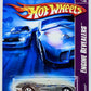 Hot Wheels 2007 - Collector # 059/180 - Engine Revealers 3/4 - '58 Corvette - Metallic Gray - Opening Hood - USA Card