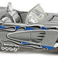 Hot Wheels 2007 - Collector # 059/180 - Engine Revealers 3/4 - '58 Corvette - Metallic Gray - Opening Hood - USA Card