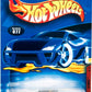 Hot Wheels 2001 - Collector # 077/240 - Monsters Series 1/4 - '59 Impala - Black / Mummy Graphics - Lace Wire Wheels - USA Card