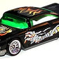 Hot Wheels 2001 - Collector # 077/240 - Monsters Series 1/4 - '59 Impala - Black / Mummy Graphics - Lace Wire Wheels - USA Card