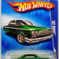Hot Wheels 2008 - Collector # 076/196 - All Stars 36/36 - '62 Chevy - Metalflake Green - PR5 Wheels - USA Card