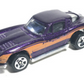 Hot Wheels 2008 - Collector # 045/196 - All Stars 05/36 - '63 Split Window (Corvette) - Purple / Orange Stripe - 5 Spokes - USA '09 Card