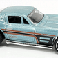 Hot Wheels 2013 - Collector # 204/250 - HW Showroom / Corvette 60th - '64 Corvette Sting Ray - Light Metallic Blue - USA Card