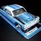 Hot Wheels 2021 - HWC/RLC Exclusive - Holiday Snowman - '64 Chevrolet Impala (Lowrider) - Spectraflame Blue - Metal/Metal - Real Riders - Adjustable/Posable Suspension - Acrylic Display Case
