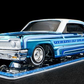 Hot Wheels 2021 - HWC/RLC Exclusive - Holiday Snowman - '64 Chevrolet Impala (Lowrider) - Spectraflame Blue - Metal/Metal - Real Riders - Adjustable/Posable Suspension - Acrylic Display Case