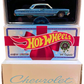 Hot Wheels 2021 - HWC/RLC Exclusive - Holiday Snowman - '64 Chevrolet Impala (Lowrider) - Spectraflame Blue - Metal/Metal - Real Riders - Adjustable/Posable Suspension - Acrylic Display Case
