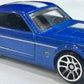 Hot Wheels 2025 - Theme / Mustang 60 Years Anniversary Series 5/5 - '65 Mustang 2+2 Fastback - Metalflake Blue - MM5 Wheels - Walmart Exclusive