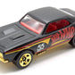 Hot Wheels 2023 - Theme / Black and Gold / 55th Anniversary 6/6 - '67 Camaro - Matte Black - Gold PR5 Wheels - Special Blister Card
