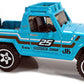 Hot Wheels 2020 - Collector # 071/250 - Baja Blazers 1/10 - '67 Jeepster Commando - Teal - USA Card