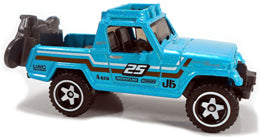 Hot Wheels 2020 - Collector # 071/250 - Baja Blazers 1/10 - '67 Jeepster Commando - Teal - USA Card
