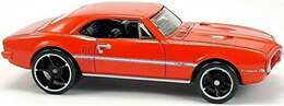 Hot Wheels 2010 - Collector # 003/240 - New Models 03/44 - '67 Pontiac Firebird 400 - Red - Target Exclusive - USA Snowflake Card