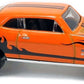 Hot Wheels 2017 - Collector # 061/365 - HW Flames 1/10 - '68 Chevy Nova - Orange - USA Card