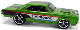 Hot Wheels 2020 - Collector # 070/250 - HW Speed Graphics 5/10 - '68 Dodge Dart - Green - USA Card