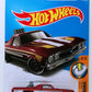 Hot Wheels 2017 - Collector # 216/365 - Muscle Mania 4/10 - '68 El Camino - Red Metalflake - USA Card