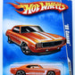 Hot Wheels 2009 - Collector # 077/190 - Muscle Mania 1/10 - '69 Camaro - Orange / Hotchkis - USA Card