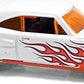 Hot Wheels 2018 - Collector # 086/365 - HW Flames 7/10 - '69 Dodge Coronet Superbee - White - USA 50th Card