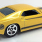 Hot Wheels 2019 - Theme / Larry Wood 50 Years of Design 04/10 - '69 Ford Mustang - Pearl Yellow with Black Stripes - 5 Spokes - Walmart Exclusive