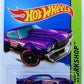 Hot Wheels 2014 - Collector # 243/250 - HW Workshop / HW Performance - '70 Chevy Chevelle - Purple - MC5 Wheels - USA Card