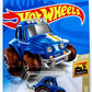 Hot Wheels 2021 - Collector # 033/250 - Baja Blazers 5/10 - '70 Volkswagen Baja Bug (Tooned) - Blue - USA Card